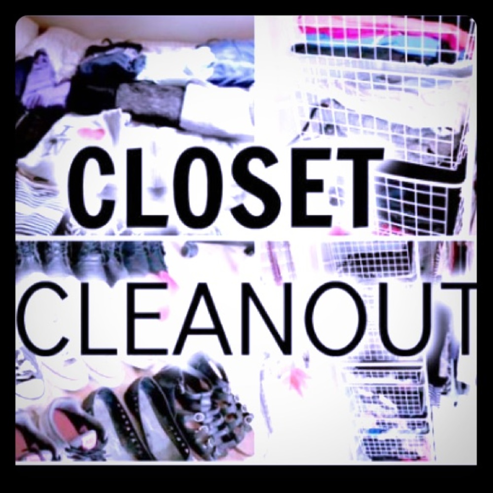 Closet clean out